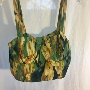 BB Dakota Mint Julip Cropped Bustier - NWT
